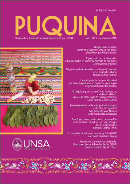 					Ver Vol. 1 Núm. 1 (2018): PUQUINA
				